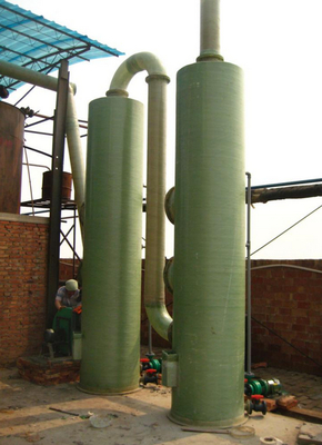 玻璃鋼凈化塔 廢氣與酸霧凈化領域的高效衛士